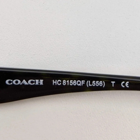 🕶️Frame Only! Coach HC8156QF L556 Sunglasses 56/16 135 /YHI649🕶️ - Picture 3 of 6